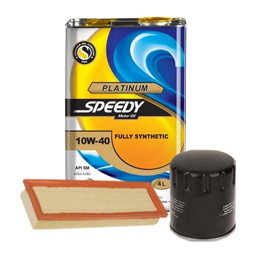 تصویر پک روغن سمند ملی پلاتینیوم (SM 10W40) 4L + فیلتر روغن و فیلتر هوا 