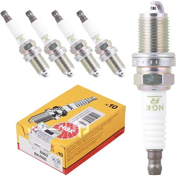 تصویر بسته 4 عددی شمع NGK تک پلاتین BKR6E/6962