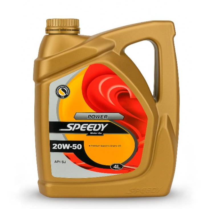 تصویر پاور اسپیدی (SJ 20w50) 4 لیتری پلاستیکی