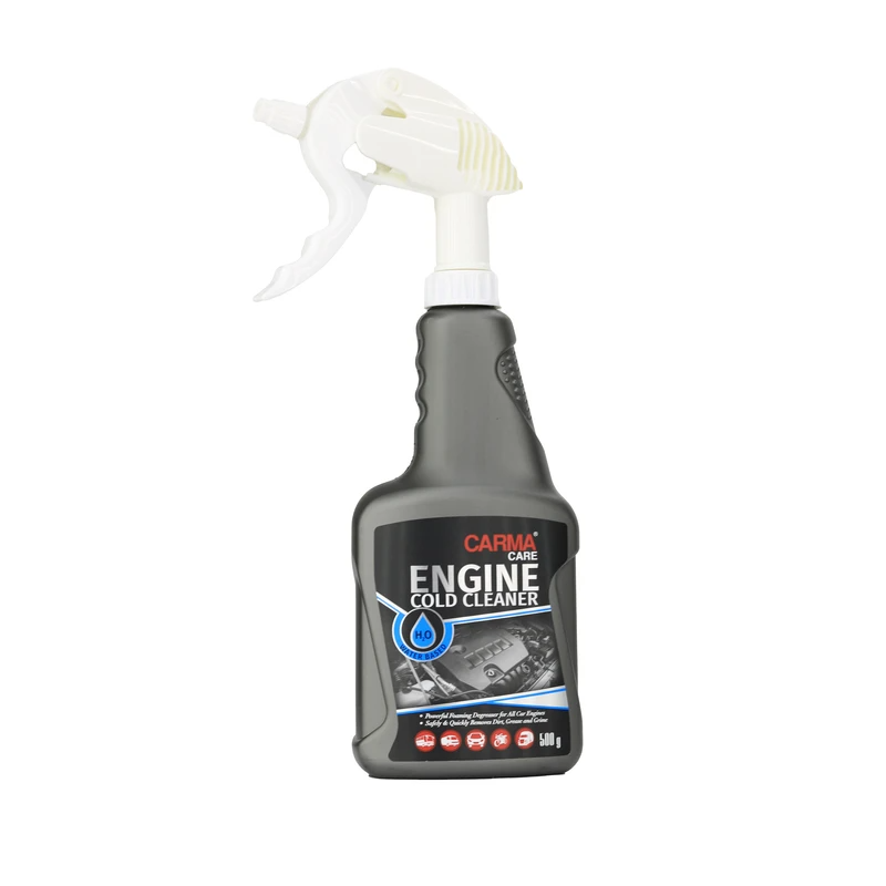 تصویر اسپری موتور شوي خودرو کارماکر مدل ENGINE COLD CLEANER حجم 500 گرم