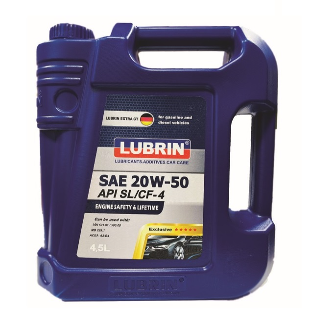 تصویر لوبرین (SL 20W50) 4 لیتری پلاستیکی