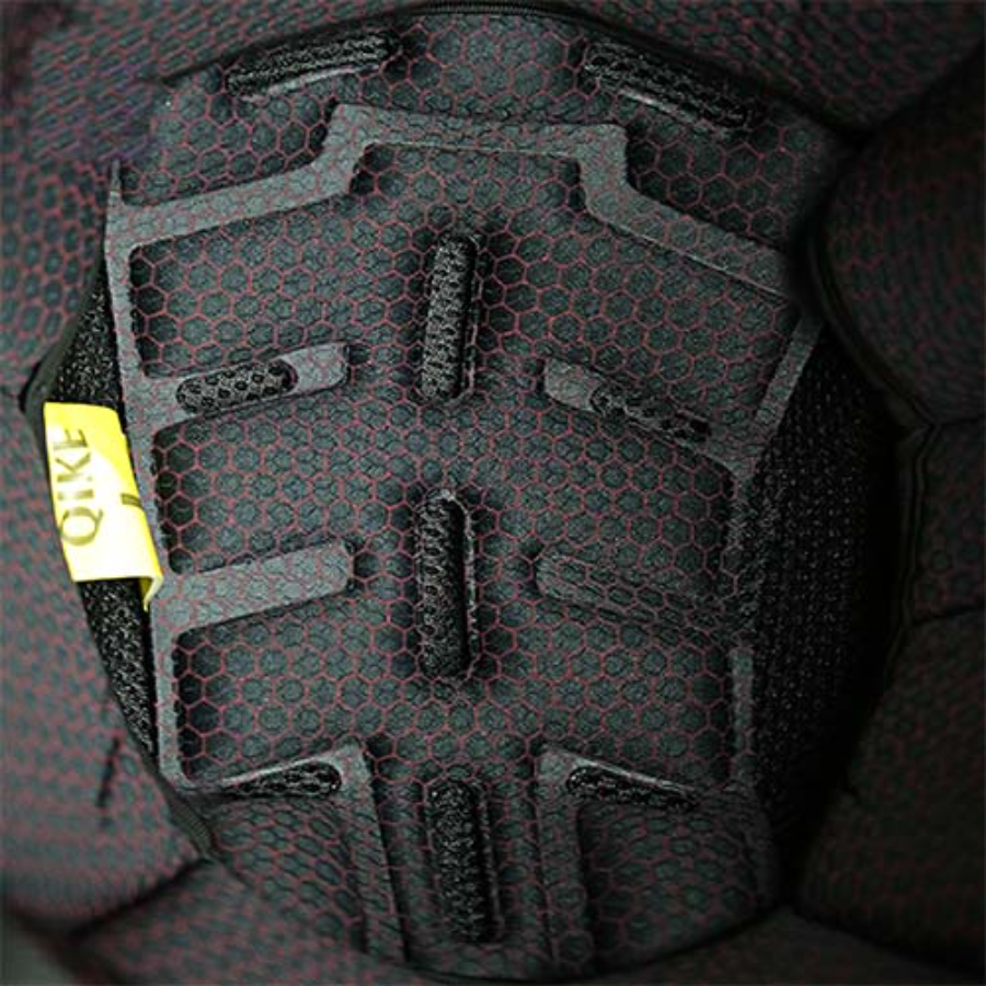 تصویر کلاه کاسکت فک متحرک کایک مدل Black Blue Mecha سایز XL