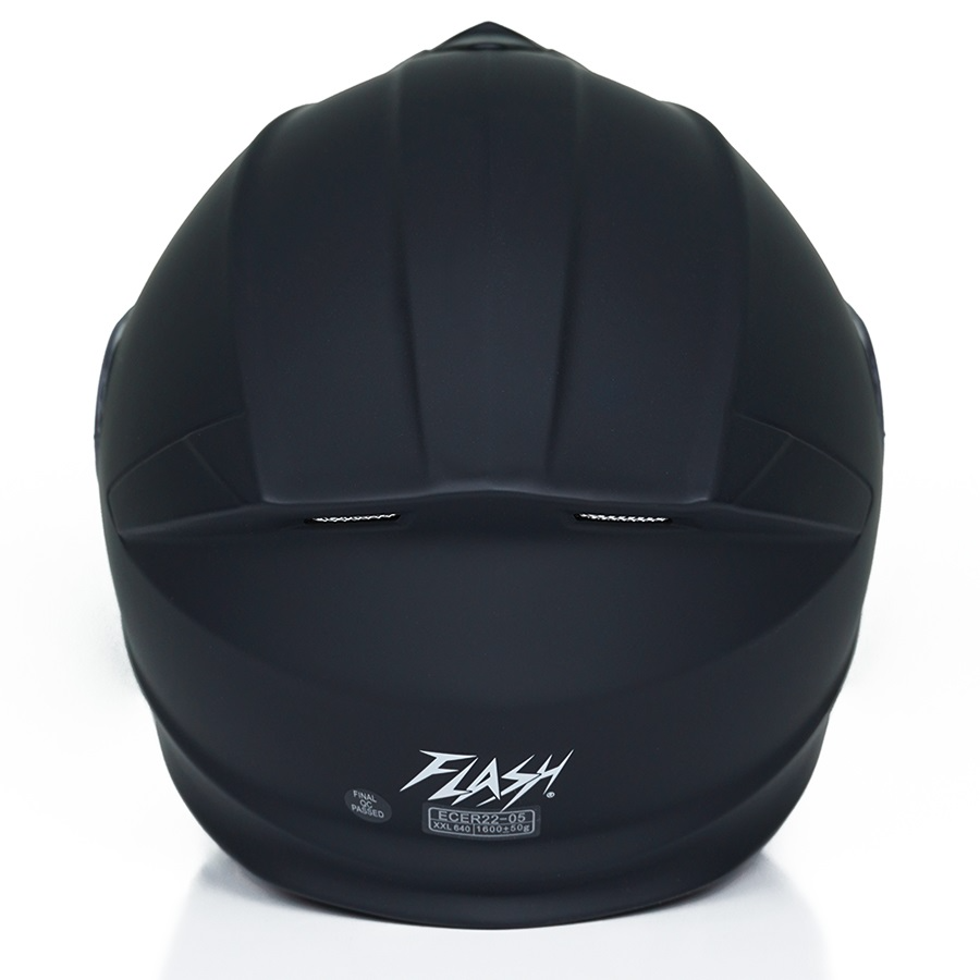 تصویر کلاه کاسکت فک متحرک فلش مدل 935SV Black Mat سایز L