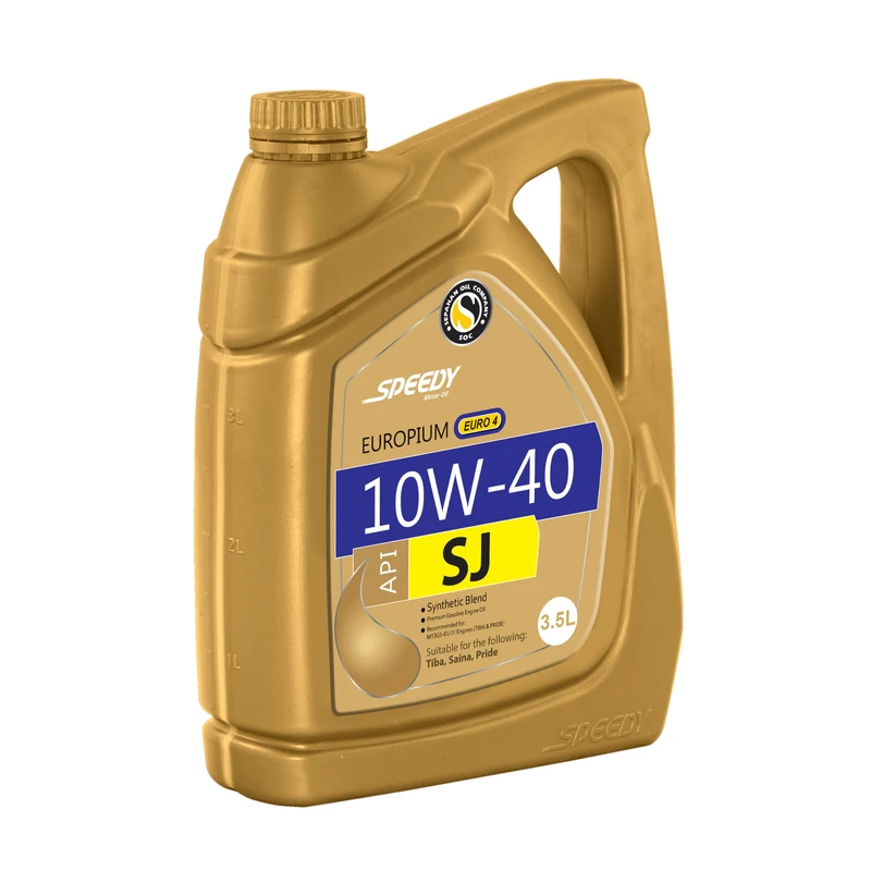 تصویر یوروپیوم اسپیدی (SJ 10W40) 3.5 لیتری پلاستیکی