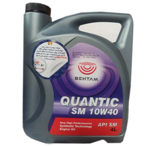 تصویر بهتام کوانتیک (SM 10W40) 4 لیتری پلاستیکی
