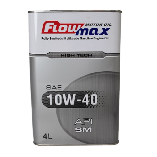 تصویر فلومکس های‌تک (SM 10W40)  4 لیتری فلزی