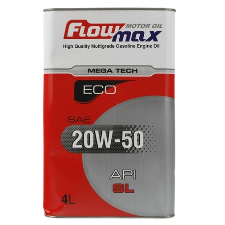 تصویر فلومکس مگاتک اکو (SL 20W50) 4 لیتری فلزی