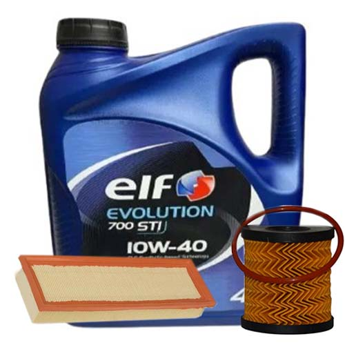 تصویر پک روغن خودروهای TU5 بهتام الف (SL 10W40) 4L + فیلتر روغن و فیلتر هوا