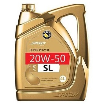 تصویر سوپر پاور اسپیدی (SL 20W50) 4 لیتری پلاستیکی 