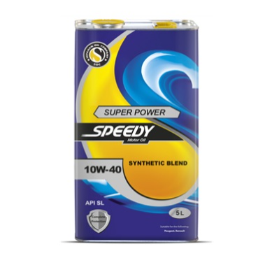 تصویر سوپر پاور اسپیدی اسپشیال (SL 10W40) 5 لیتری فلزی