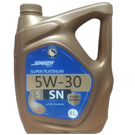 تصویر سوپر پلاتینیوم اسپیدی (SN 5W30) 4 لیتری پلاستیکی 