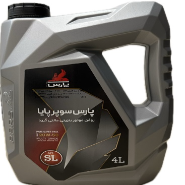 تصویر پارس سوپر پایا  رینیو (SL 20W50) 4 لیتری پلاستیکی