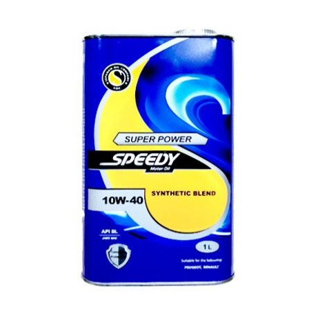 تصویر سوپر پاور اسپیدی اسپشیال (SL 10W40)  1 لیتری فلزی