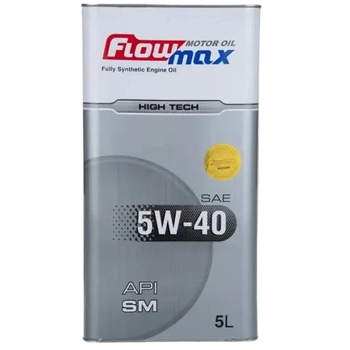 تصویر فلومکس های‌تک (SM 5W40) 5 لیتری فلزی