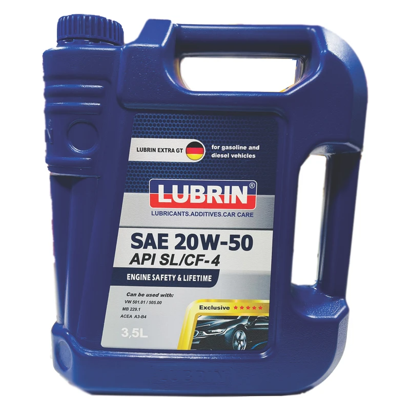 تصویر لوبرین (SL 20W50) 3.5 لیتری پلاستیکی