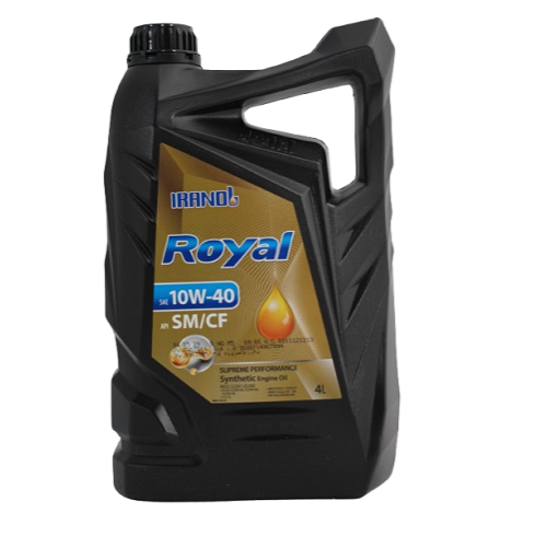 تصویر ایرانول رویال (SM 10W40) 4 لیتری پلاستیکی