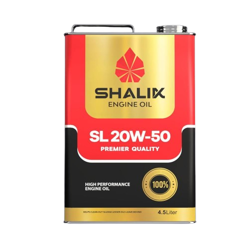 تصویر شالیکس (SL 20W50) 4.5 لیتری فلزی