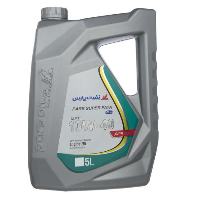 تصویر  پارس سوپر پایا پلاس (SL 10W40) 5 لیتری پلاستیکی 